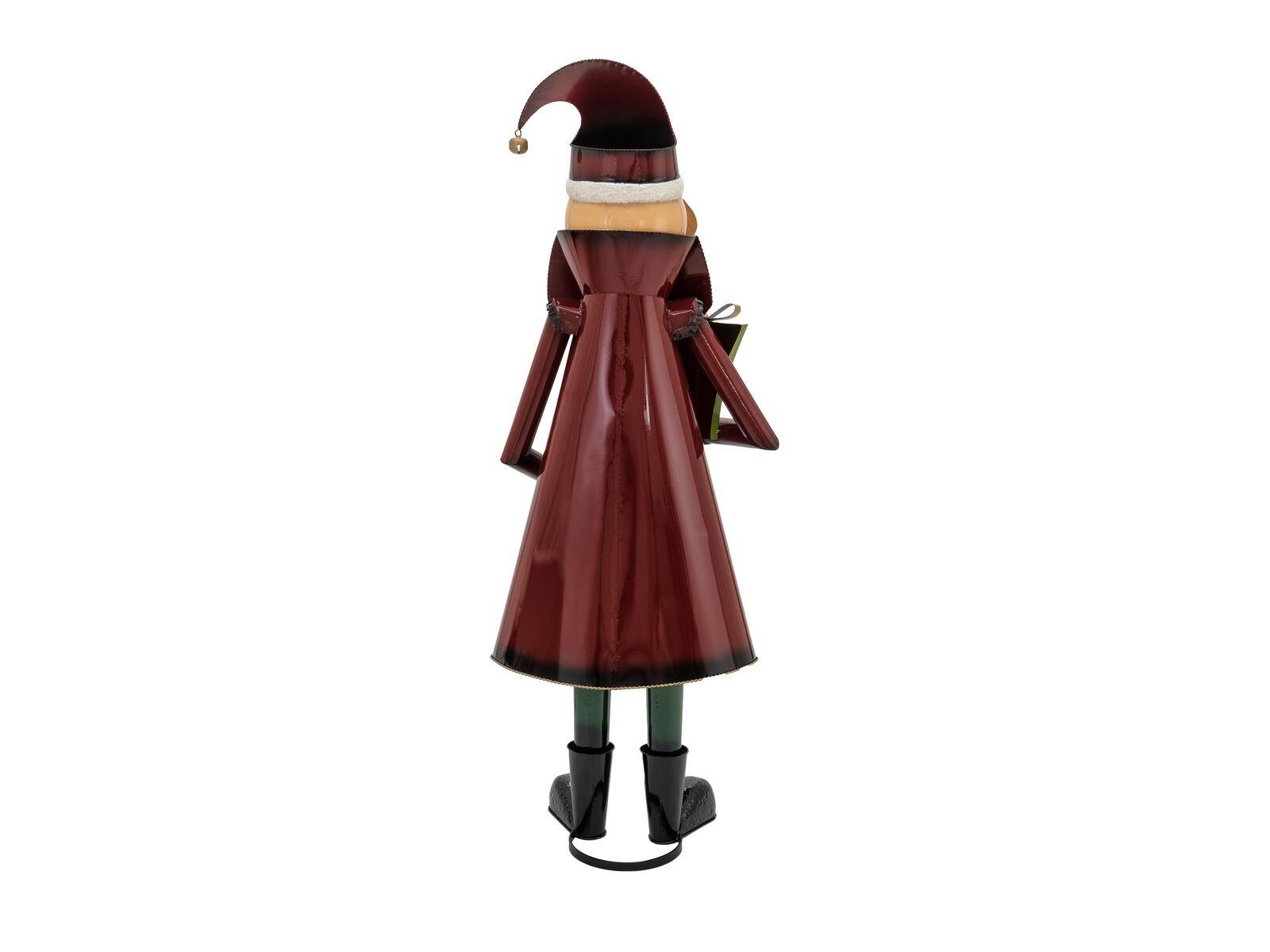 EUROPALMS Nikolaus, Metall, 150cm, rot