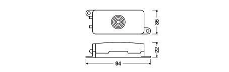Ledvance Anschlussbox 3-pol. CONNECTORBOX3P L/N/E