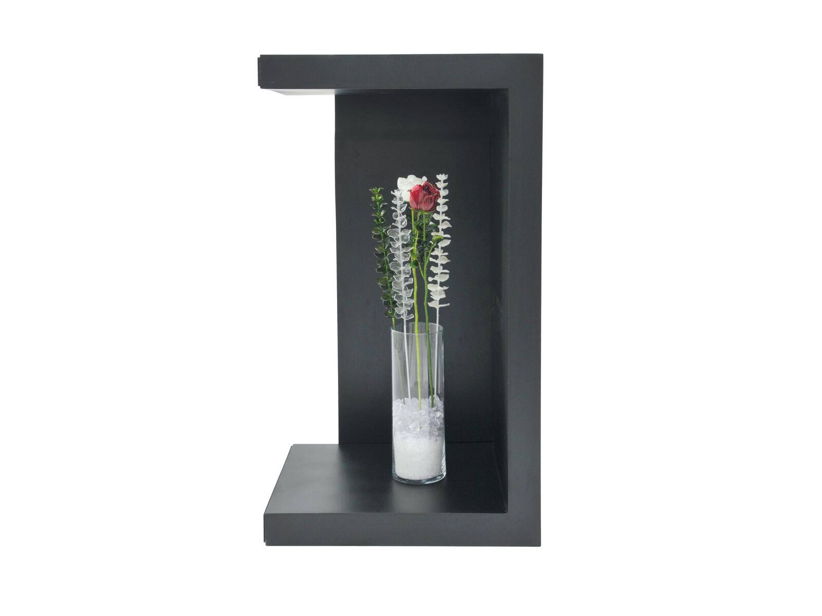 EUROPALMS Kristallrose, Kunstblume, burgund, 81cm 12x