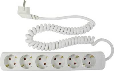 as Schwabe 11461 Steckdosenleiste ohne Schalter Weiß Schutzkontakt (11461)