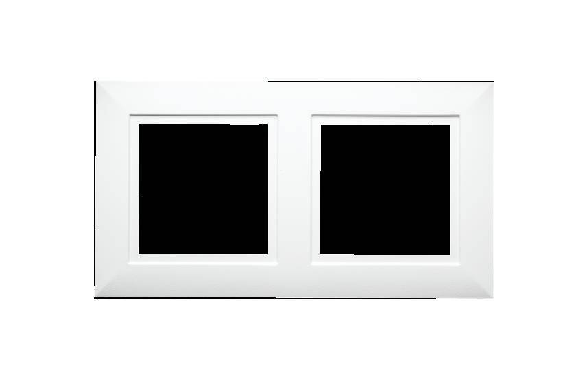 SG Leuchten Rahmen 2-fach 903255