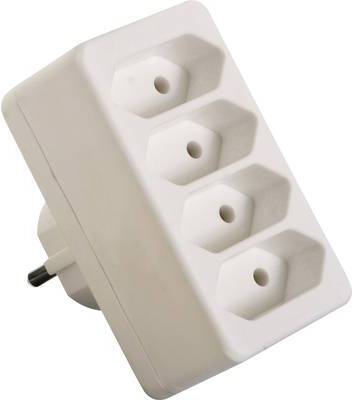 as Schwabe 48411 Steckdosen-Verteiler Weiß (48411)