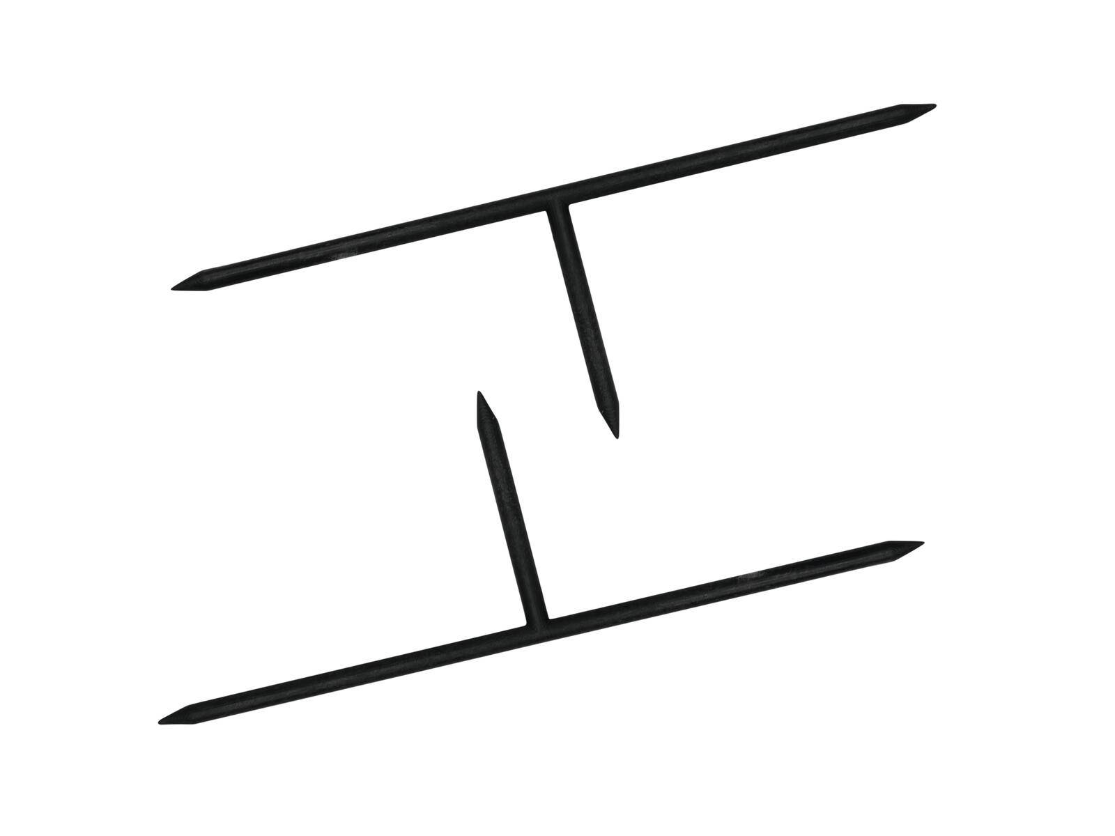 EUROPALMS Silhouette Osterhase, weiß, 60cm