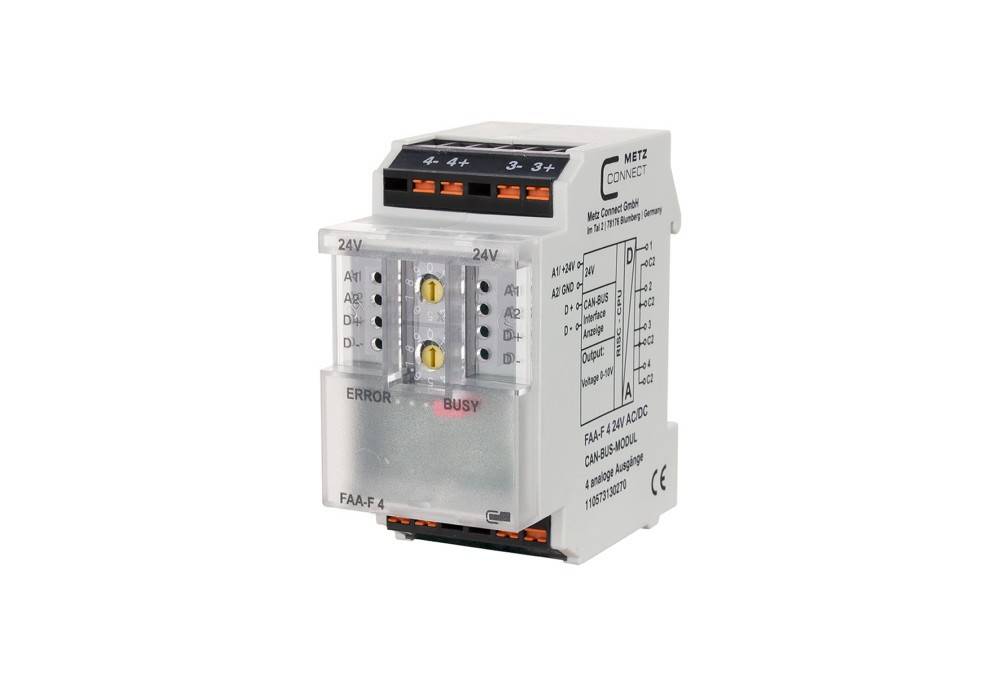 Metz Connect FAA-F 4 24 V AC/DC CAN 110573130270