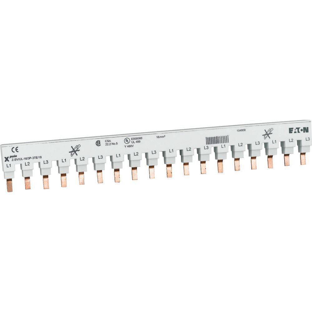 Eaton Phasenschiene 3Ph 16qmm Z-SV/UL-16/3P-3TE/12