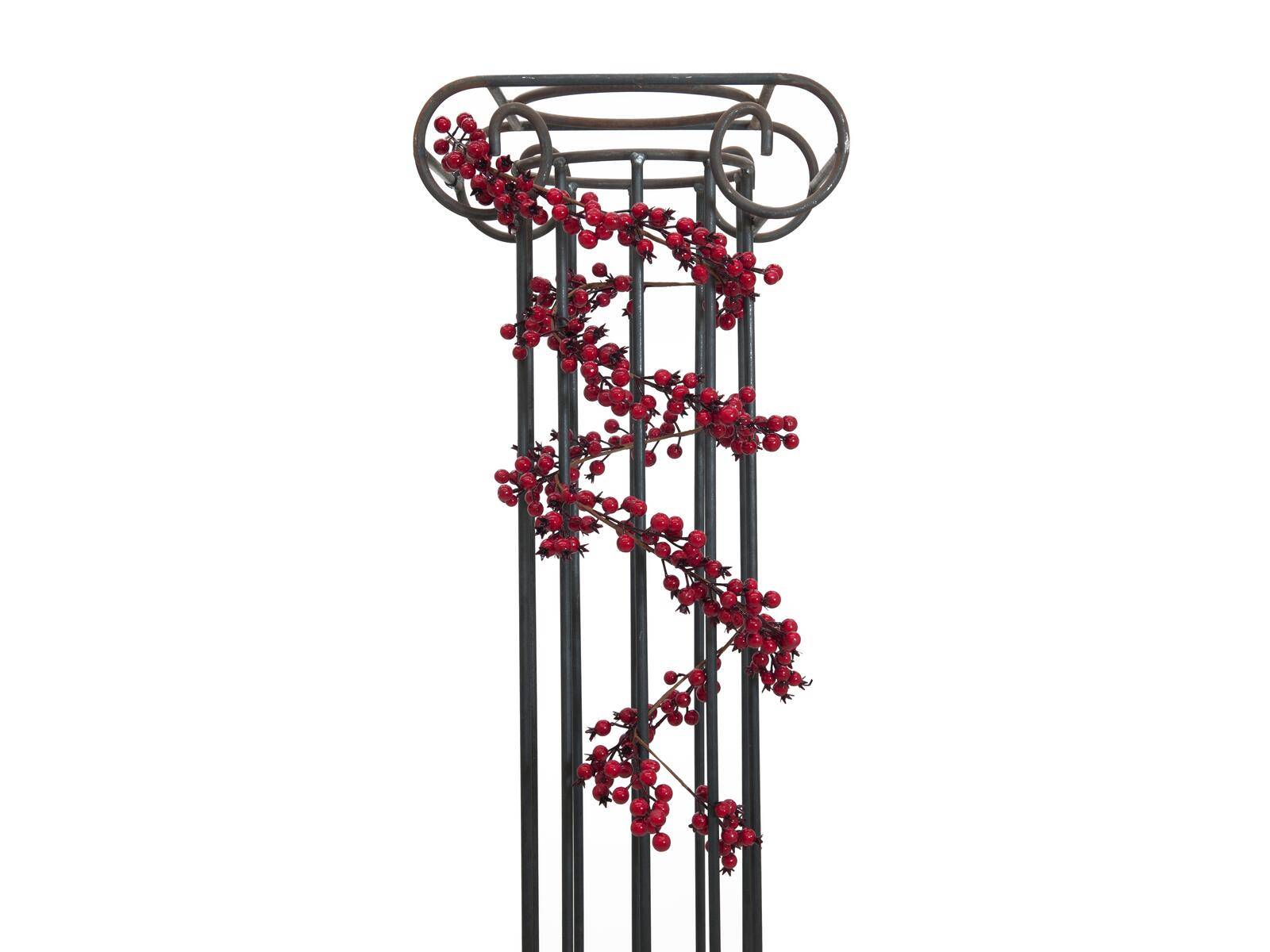 EUROPALMS Beerengirlande rot 180cm