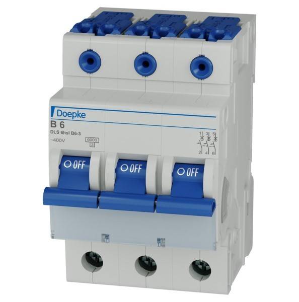 Doepke Leitungsschutzschalter DLS 6HSL B6-3 6KA