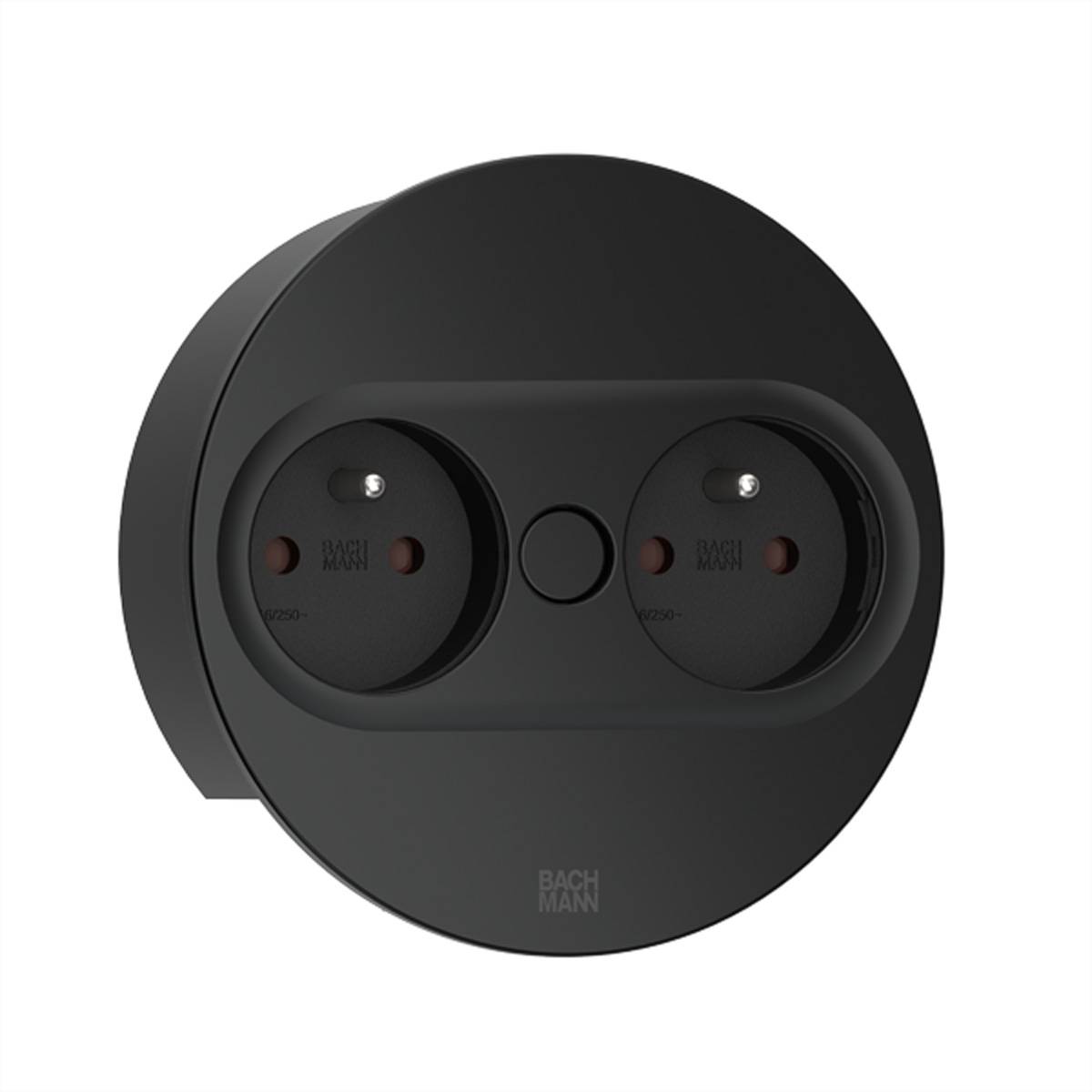 BACHMANN TWIST2 2xUTE 2,0m AEH RAL9005 30GE rund