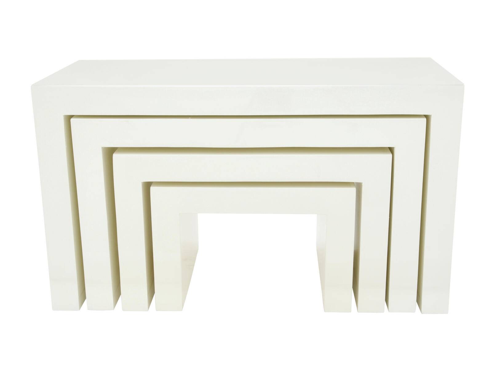 EUROPALMS LEICHTSIN DEKOTISCHSET, weiß