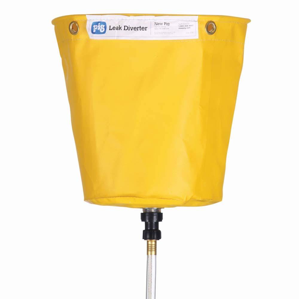 PIG® Leckagen-Umleiter für Rohre - PVC/Polyesther - gelb - 30,5 x 30,5 cm - Preis per Stück