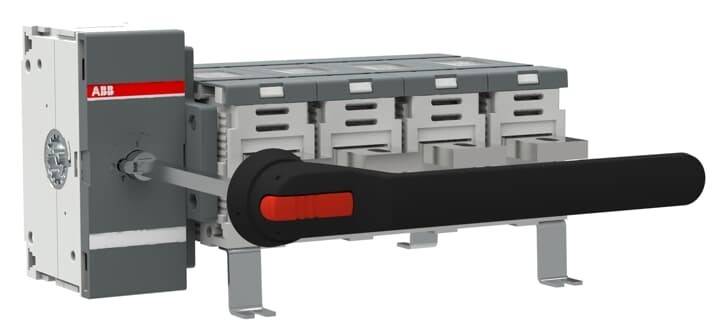 Ein Nahaufnahmebild eines Computerserver-Racks mit einem hervorgehobenen Verriegelungsmechanismus, der einen Teil seines Schließsystems im Rechenzentrum-Kontext präsentiert.