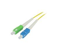 SYNERGY 21 - LWL-1-Faser-Patchk. 1.0mtr.SC-SC APC - 9/125u - OS2 - G657A2 - AD 2mm - Single- bzw. Monomode-Faser - 1 m