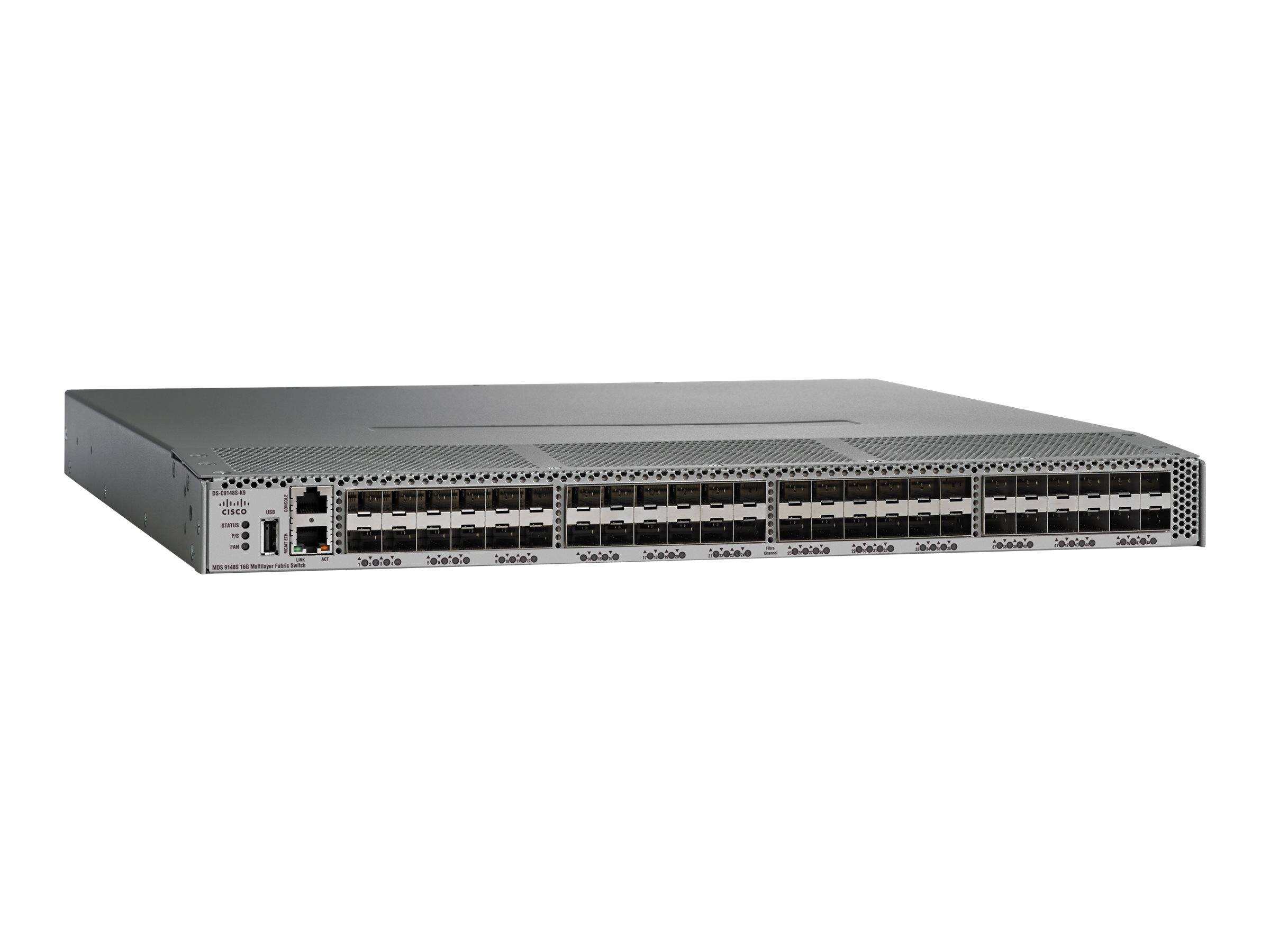 Cisco MDS 9148S - Switch - managed - 48 x 8Gb Fibre Channel