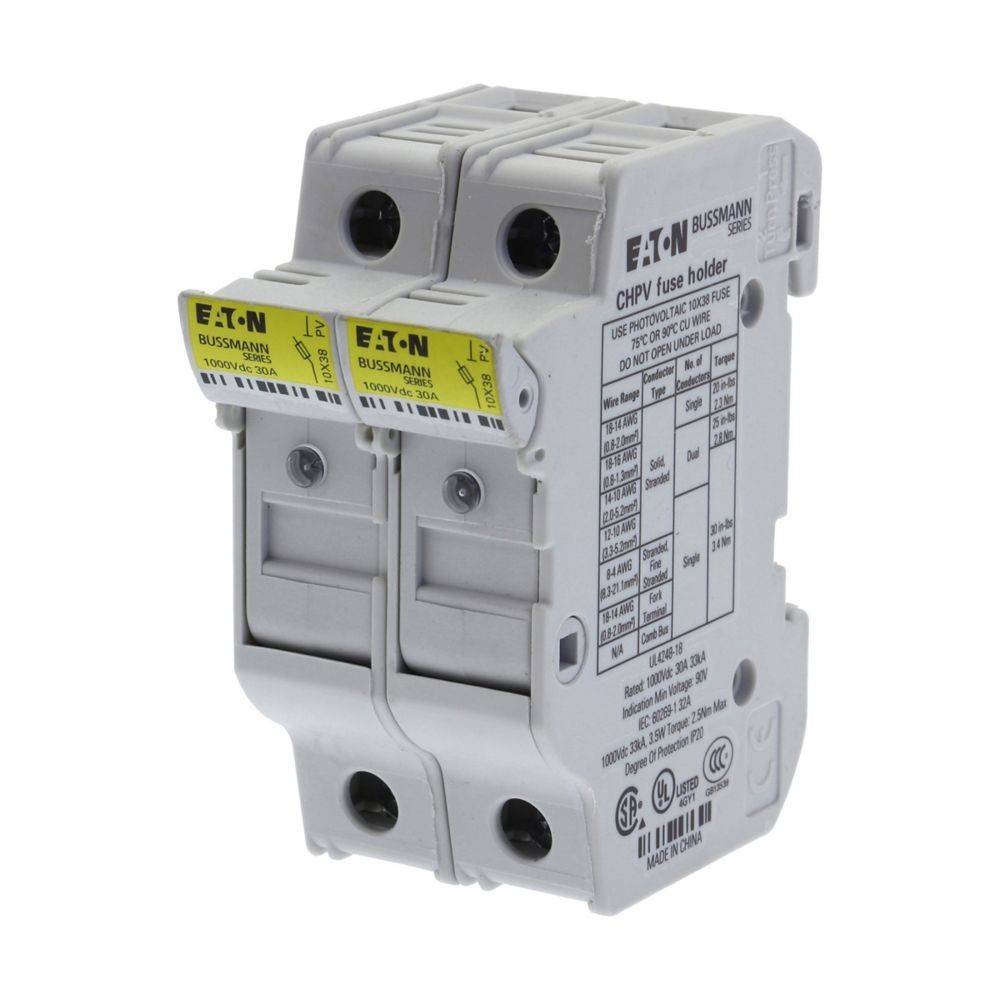 Eaton Sicherungshalter Niedersp. 2P 10x38MF#CHPV2IU