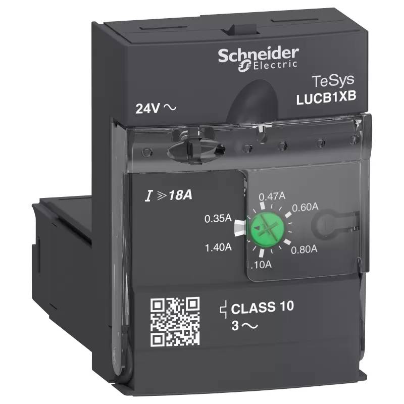 Schneider Electric Steuereinheit Erweitert LUCB, Klasse 10, 0,35-1,4A, 24 V AC LUCB1XB