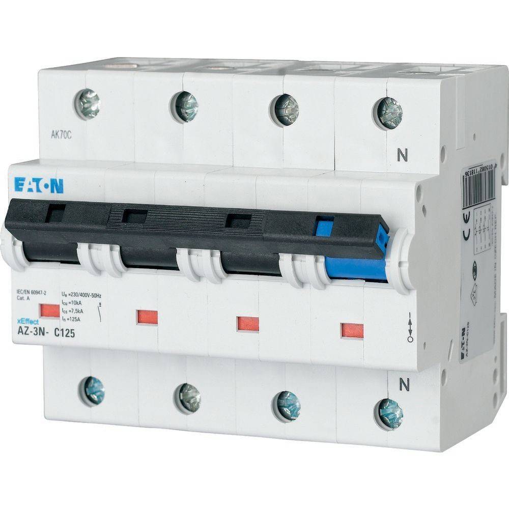 Eaton LS-Schalter 40A 3p+N AZ-3N-C40