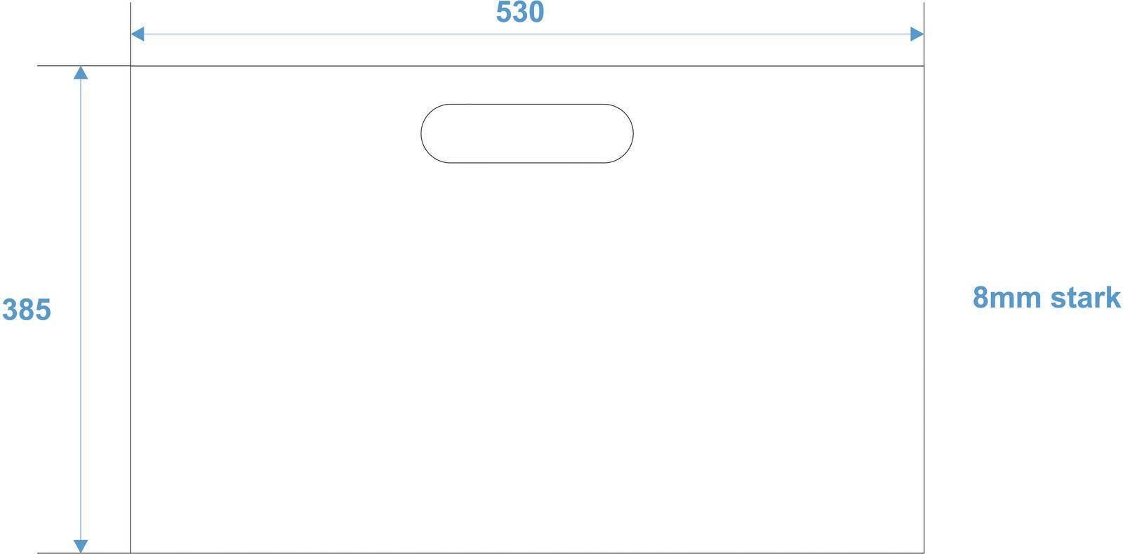 ROADINGER Trennwand (klein) für Universal-Tour-Case
