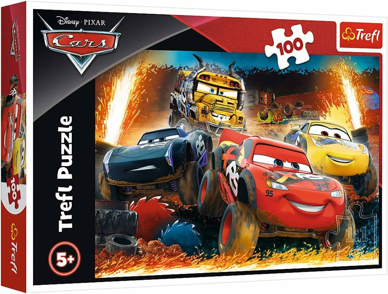 TREFL Puzzle Cars 3: Extreme Race 100 Teile