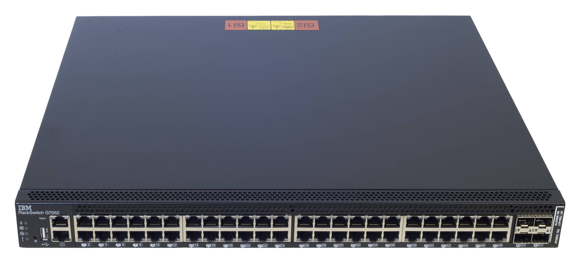 IBM Lenovo System Networking RackSwitch G7052 - Switch