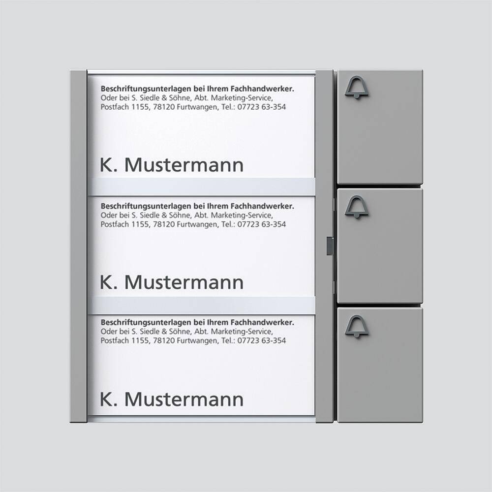 Siedle&Söhne Bus-Tasten-Modul BTM 650-03 TM