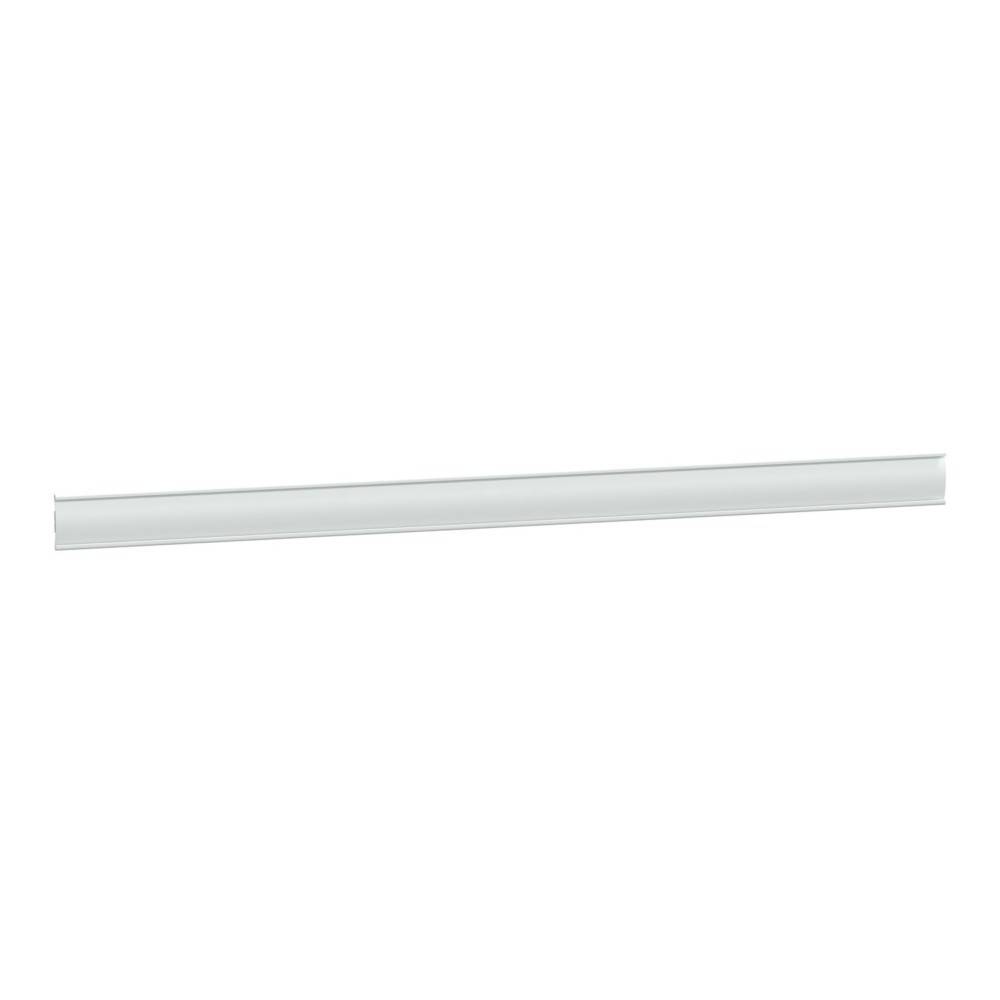 Ein langer, schmaler weißer Aluminiumstreifen; dessen Zweck ohne zusätzlichen Kontext unklar ist.