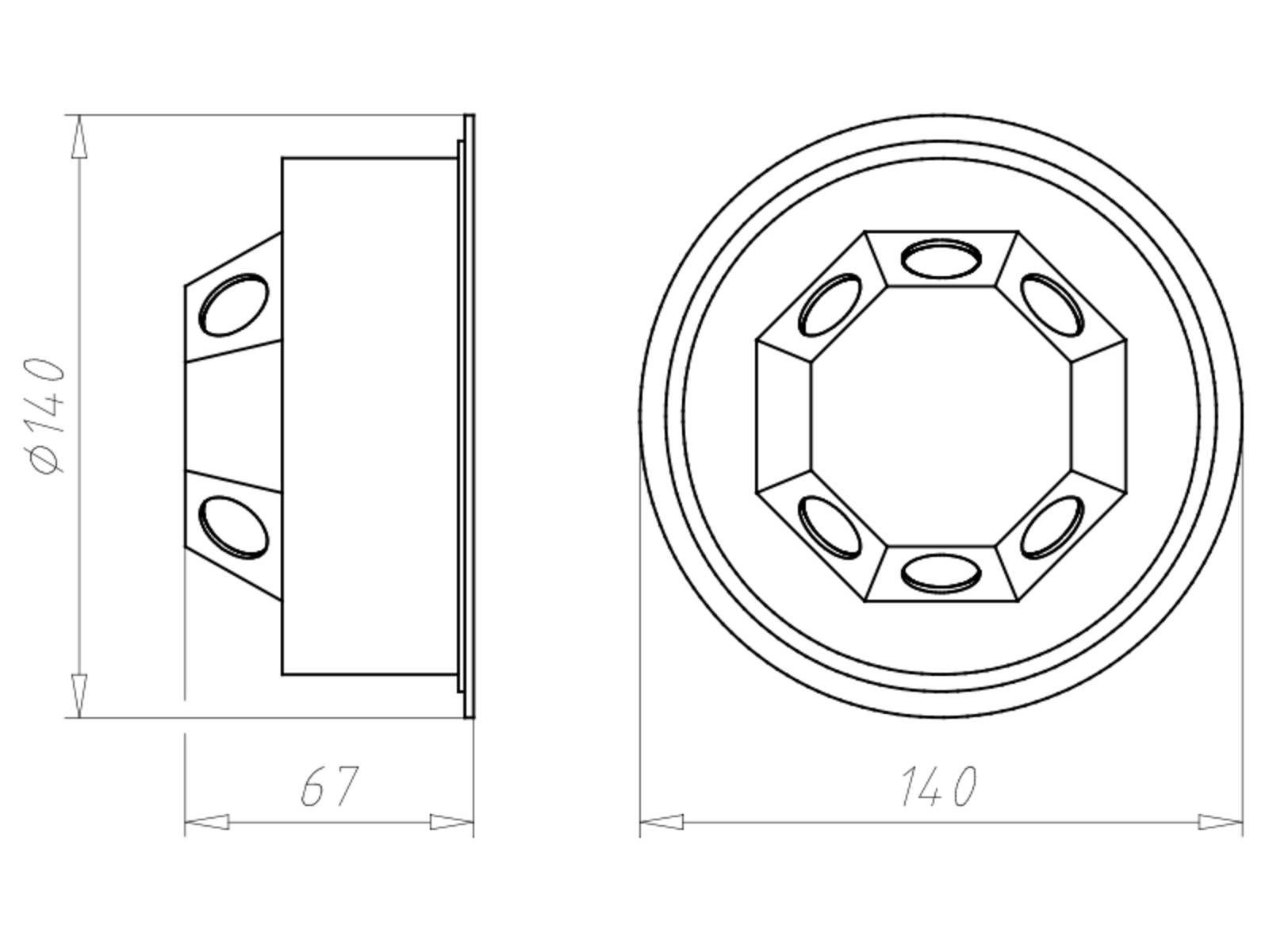 Kaiser Verbindungsdose 9073-78