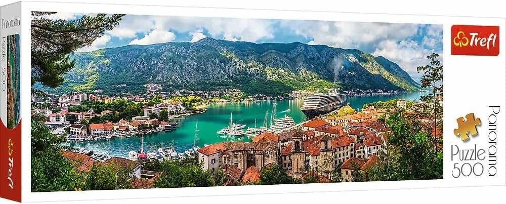 TREFL-Panorama-Puzzle Kotor, Montenegro 500 Teile