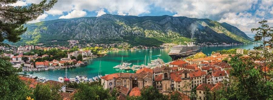TREFL-Panorama-Puzzle Kotor, Montenegro 500 Teile