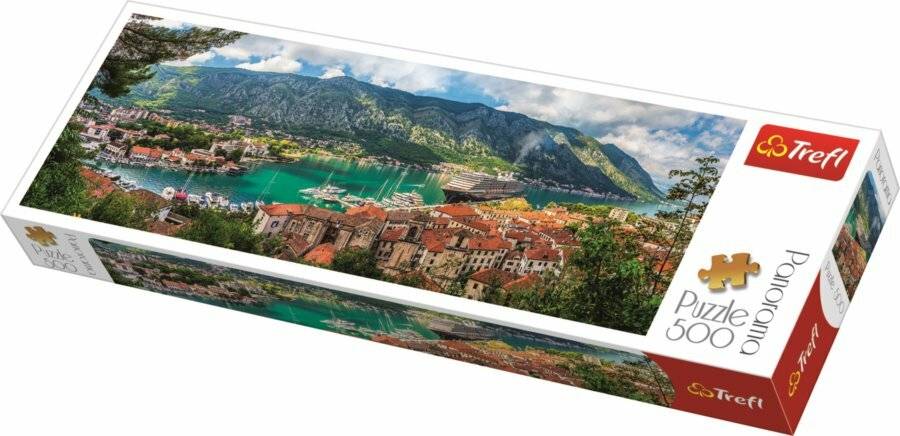 TREFL-Panorama-Puzzle Kotor, Montenegro 500 Teile