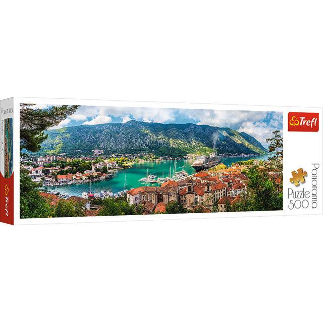 TREFL-Panorama-Puzzle Kotor, Montenegro 500 Teile