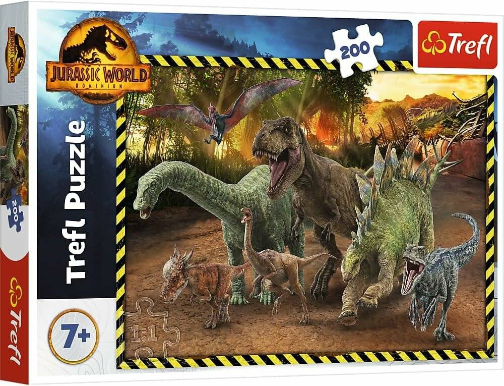 TREFL Puzzle Jurassic World: Herrschaft 200 Teile