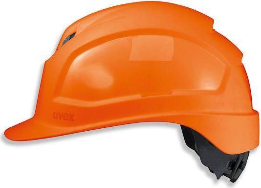 Schutzhelm Uvex Pheos IES, orange 51-61cm, Brillenadapter, Radeinsteller