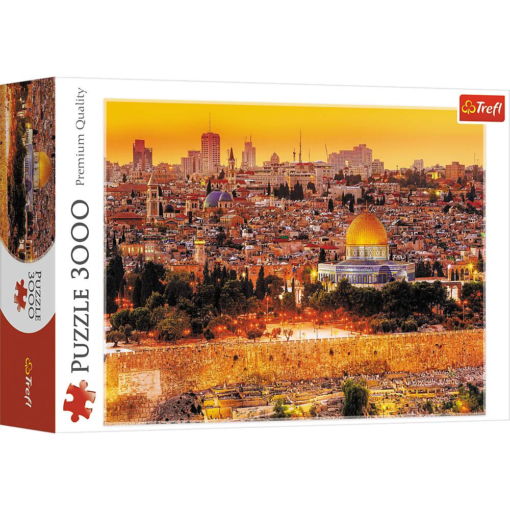 Trefl, Dächer von Jerusalem, 3000 Teile Puzzle