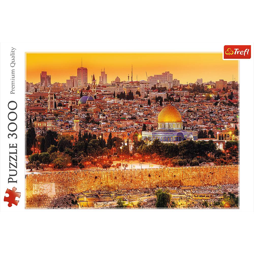 Trefl, Dächer von Jerusalem, 3000 Teile Puzzle