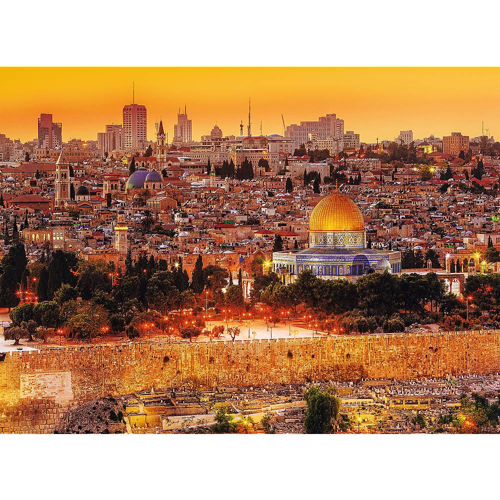 Trefl, Dächer von Jerusalem, 3000 Teile Puzzle