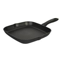 BALLARINI 75002-924-0, Quadratisch, Grillpfanne, Schwarz, Keravis, Aluminium, Gas, Induktion