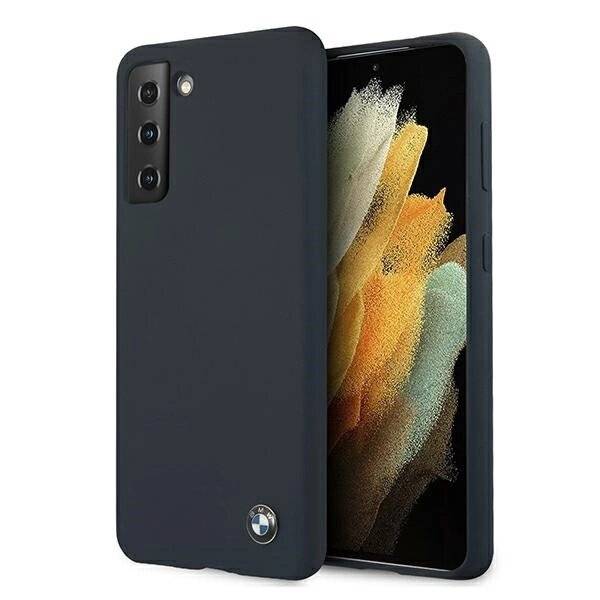 BMW BMHCS21MSILNA S21+ G996 marineblau/navy Hartschalenkoffer Silikon Signatur