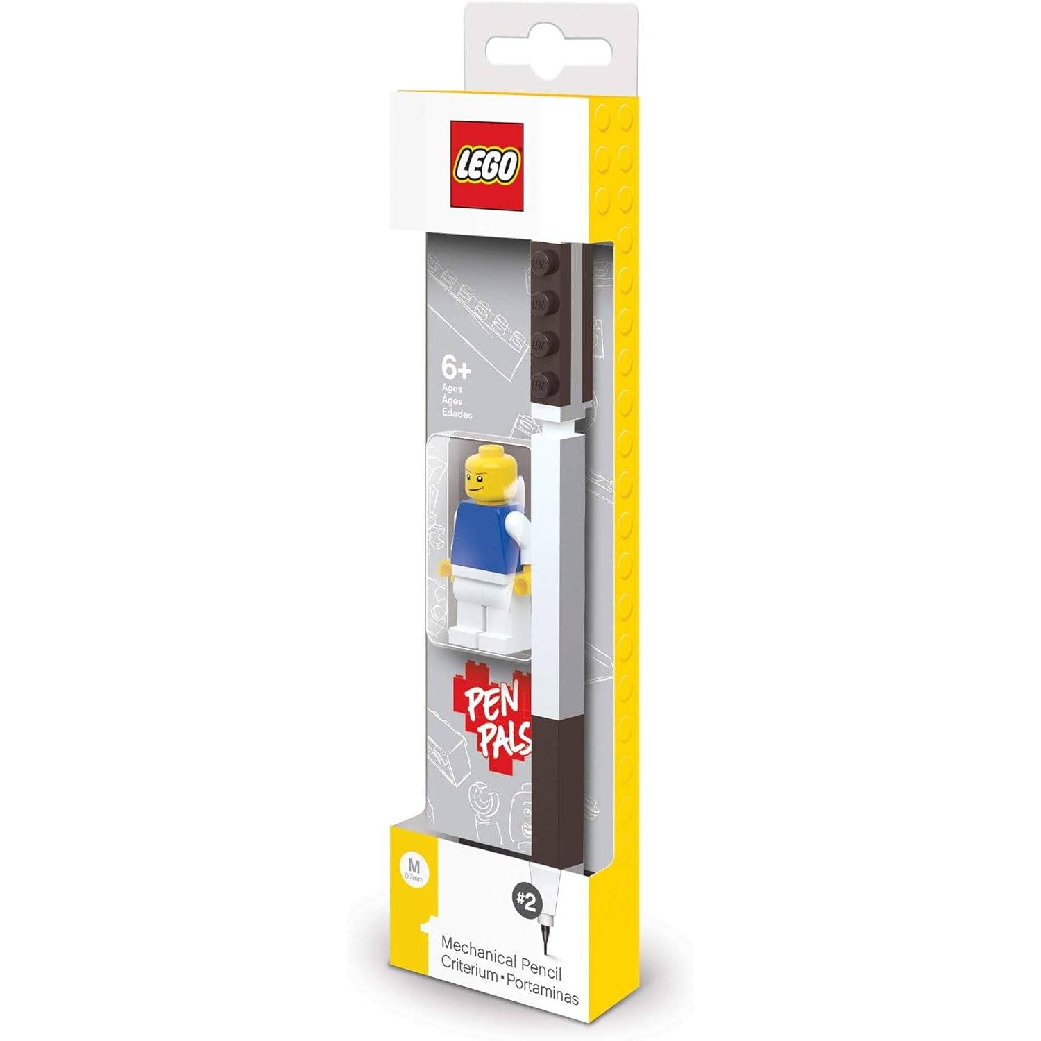 IQ LEGO Stationery Pen Pal  LEGO Druckbleistift und klassische Minifigur