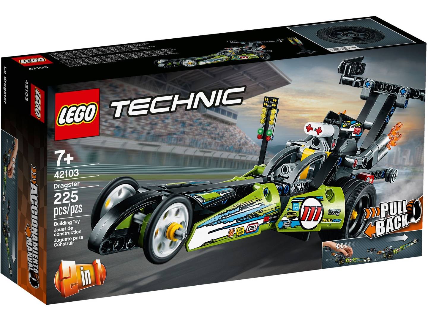 LEGO® Technic™ 42103 Dragster Rennauto