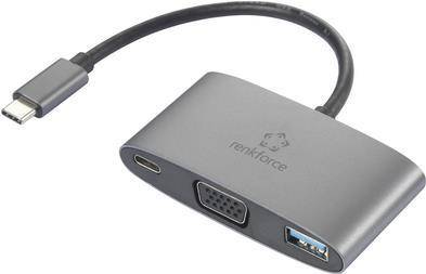 Renkforce USB-C®, VGA Adapter [1x USB-C® Stecker