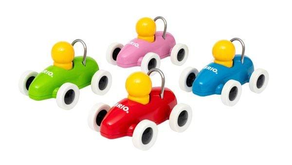 BRIO - Rennwagen mit Rückziehmotor. Sortiert