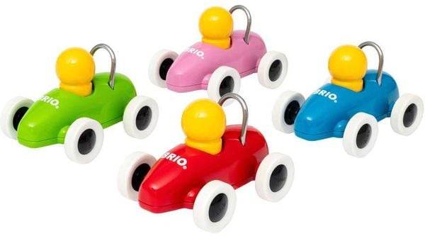 BRIO - Rennwagen mit Rückziehmotor. Sortiert