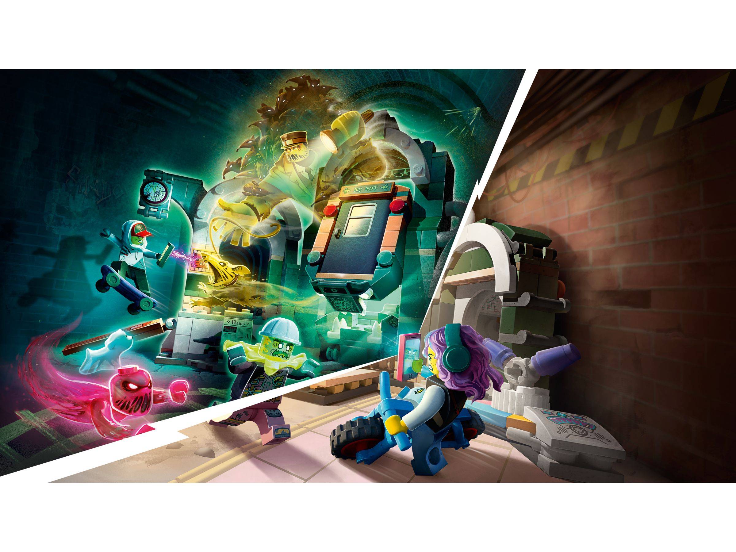 LEGO® Hidden Side 70430 Newbury U-Bahn-Station