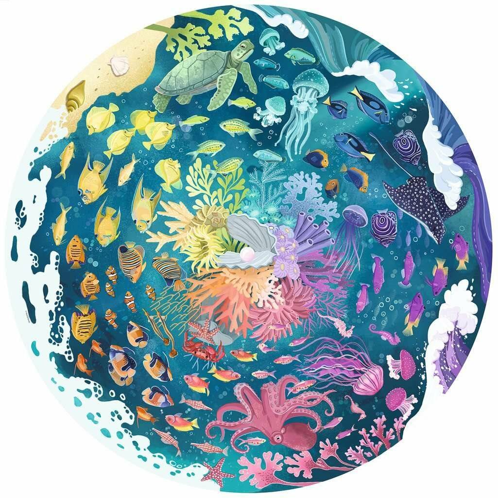 Kreis der Farben Puzzles - Ozean, 500Stück.