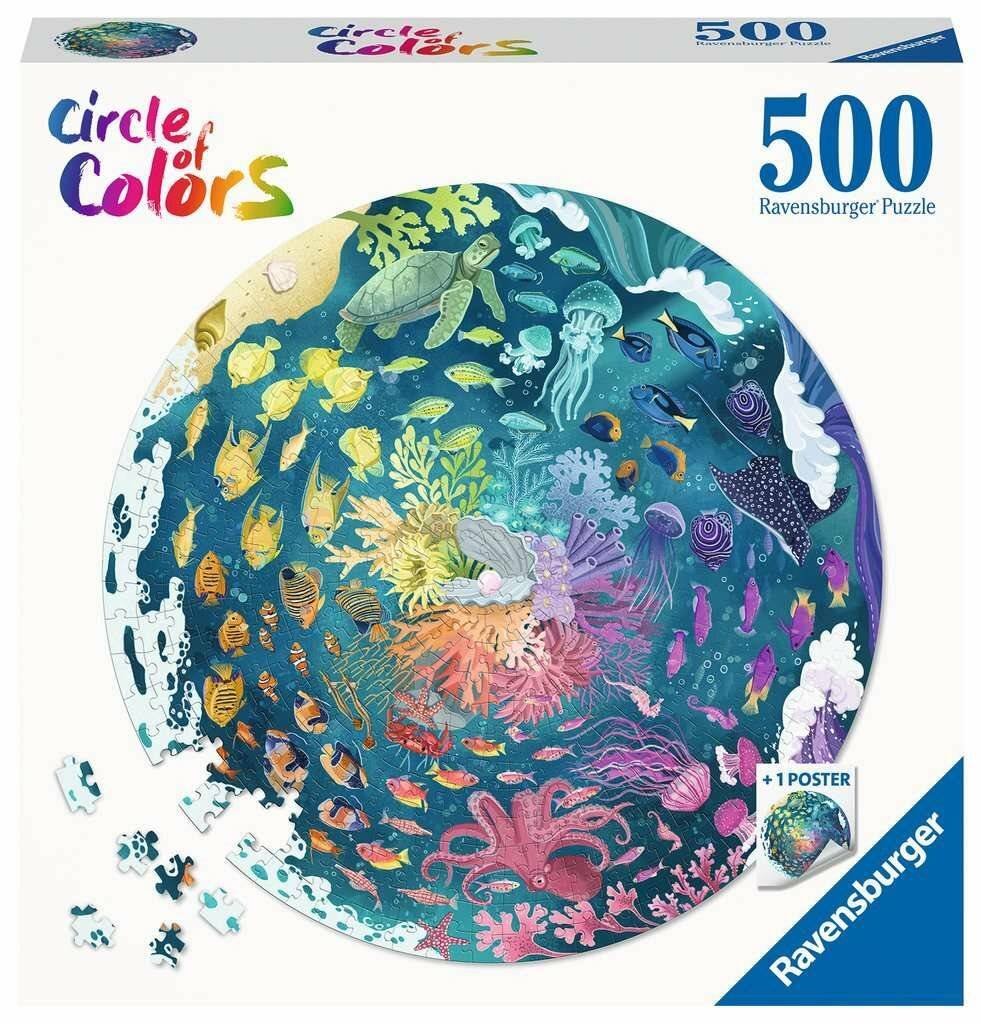 Kreis der Farben Puzzles - Ozean, 500Stück.