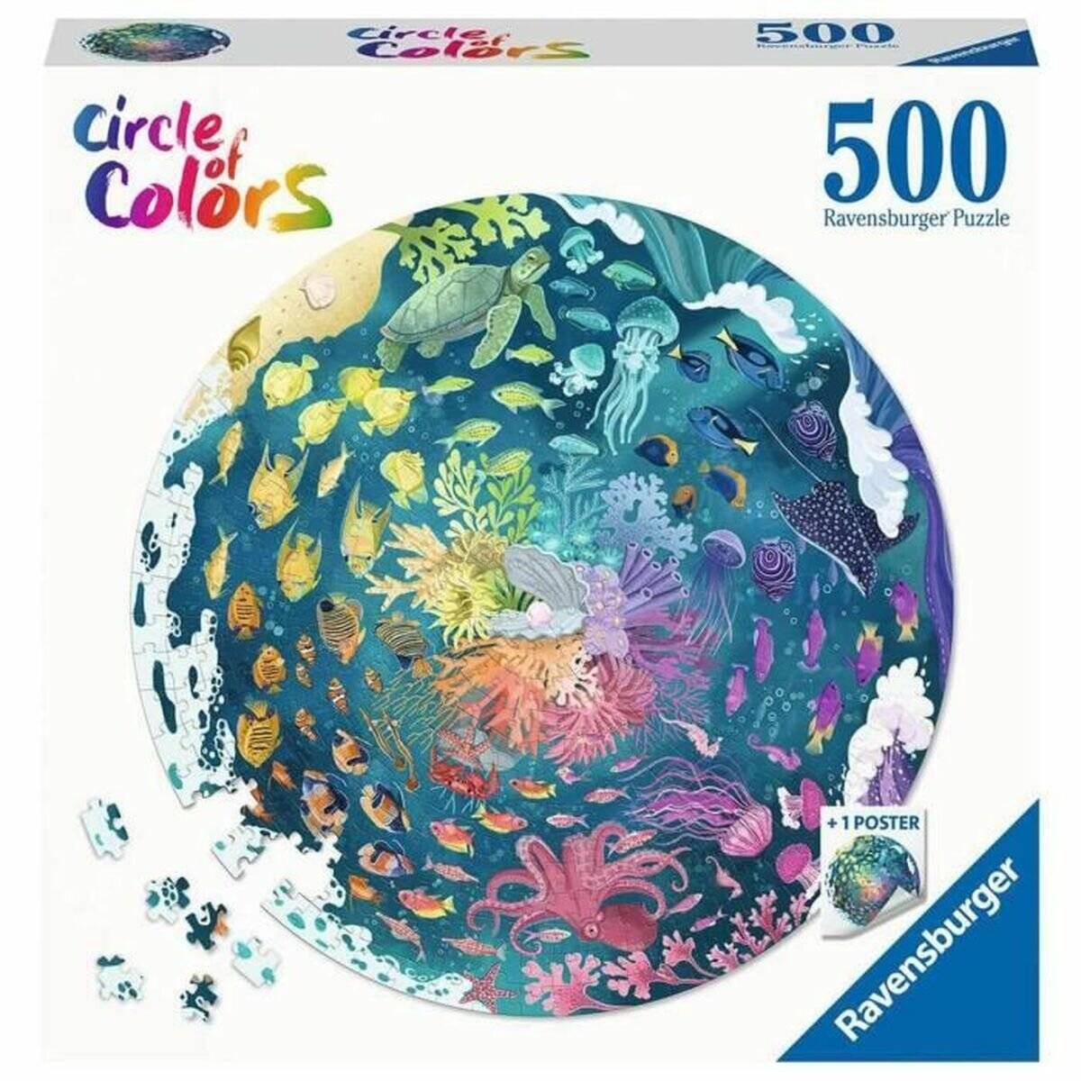 Kreis der Farben Puzzles - Ozean, 500Stück.