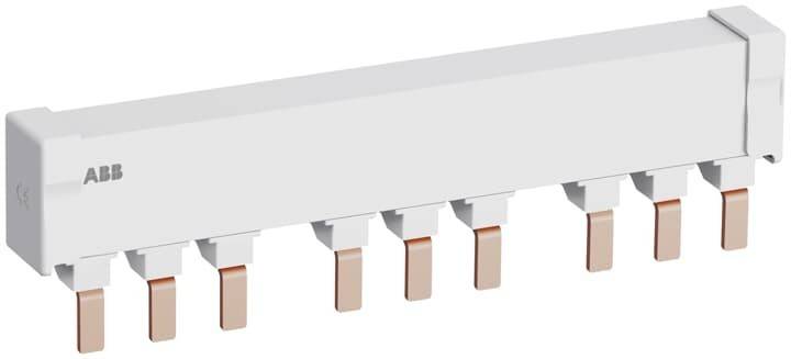 Drehstrom-Sammelschiene mit Kupferverbindern, entwickelt für eine effiziente elektrische Verteilung in Energiesystemen, mit Schwerpunkt auf Sicherheit und Zuverlässigkeit.