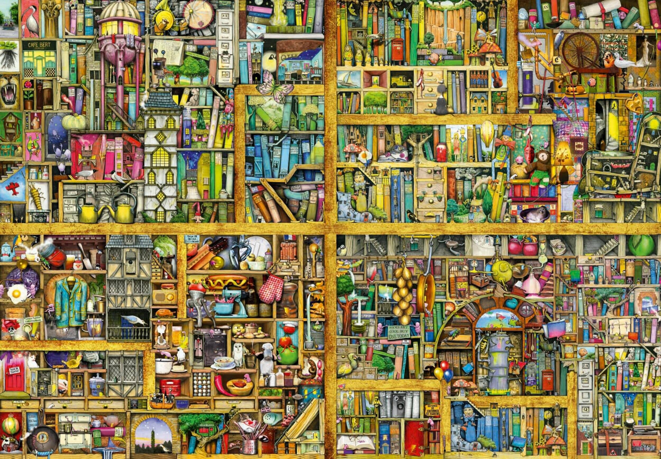 RAVENSBURGER Magische Bibliothek Puzzle 18000 Teile