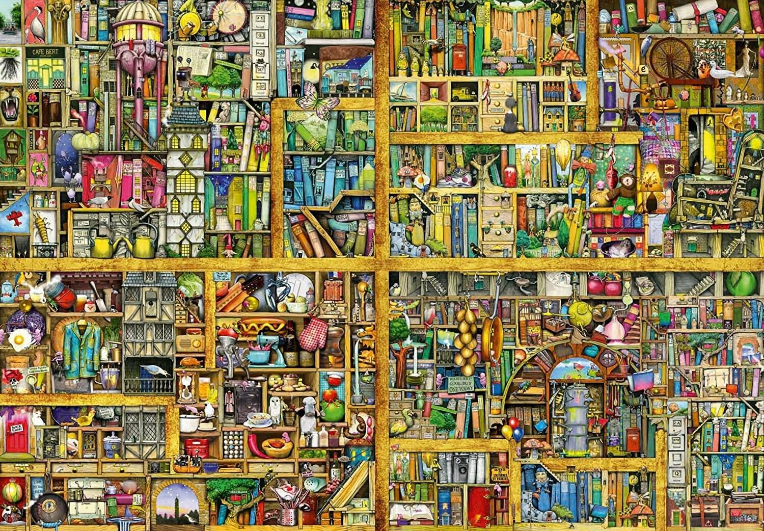 RAVENSBURGER Magische Bibliothek Puzzle 18000 Teile