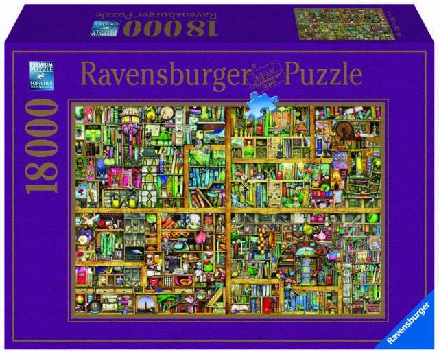 RAVENSBURGER Magische Bibliothek Puzzle 18000 Teile